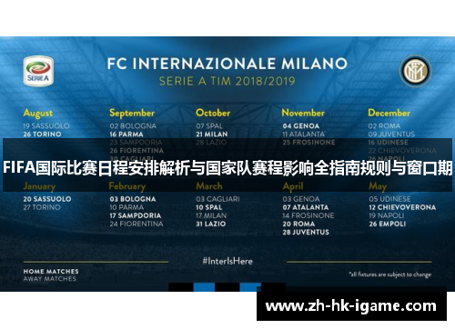 FIFA国际比赛日程安排解析与国家队赛程影响全指南规则与窗口期